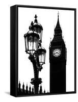 Big Ben and the Royal Lamppost UK - City of London - UK - England - United Kingdom - Europe-Philippe Hugonnard-Framed Stretched Canvas