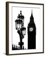 Big Ben and the Royal Lamppost UK - City of London - UK - England - United Kingdom - Europe-Philippe Hugonnard-Framed Photographic Print