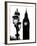 Big Ben and the Royal Lamppost UK - City of London - UK - England - United Kingdom - Europe-Philippe Hugonnard-Framed Photographic Print