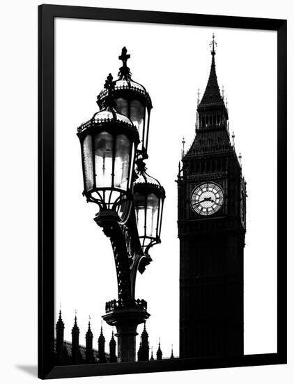 Big Ben and the Royal Lamppost UK - City of London - UK - England - United Kingdom - Europe-Philippe Hugonnard-Framed Photographic Print