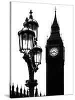 Big Ben and the Royal Lamppost UK - City of London - UK - England - United Kingdom - Europe-Philippe Hugonnard-Stretched Canvas