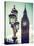Big Ben and the Royal Lamppost UK - City of London - UK - England - United Kingdom - Europe-Philippe Hugonnard-Stretched Canvas