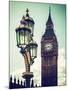 Big Ben and the Royal Lamppost UK - City of London - UK - England - United Kingdom - Europe-Philippe Hugonnard-Mounted Photographic Print