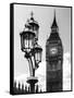 Big Ben and the Royal Lamppost UK - City of London - UK - England - United Kingdom - Europe-Philippe Hugonnard-Framed Stretched Canvas