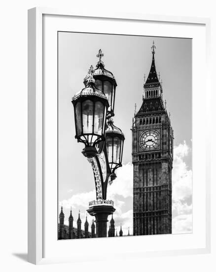 Big Ben and the Royal Lamppost UK - City of London - UK - England - United Kingdom - Europe-Philippe Hugonnard-Framed Photographic Print