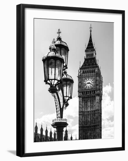 Big Ben and the Royal Lamppost UK - City of London - UK - England - United Kingdom - Europe-Philippe Hugonnard-Framed Photographic Print