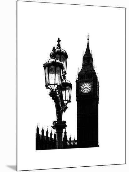Big Ben and the Royal Lamppost UK - City of London - UK - England - United Kingdom - Europe-Philippe Hugonnard-Mounted Photographic Print