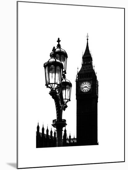 Big Ben and the Royal Lamppost UK - City of London - UK - England - United Kingdom - Europe-Philippe Hugonnard-Mounted Photographic Print