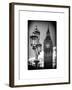 Big Ben and the Royal Lamppost UK - City of London - UK - England - United Kingdom - Europe-Philippe Hugonnard-Framed Photographic Print