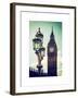 Big Ben and the Royal Lamppost UK - City of London - UK - England - United Kingdom - Europe-Philippe Hugonnard-Framed Art Print