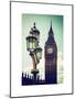 Big Ben and the Royal Lamppost UK - City of London - UK - England - United Kingdom - Europe-Philippe Hugonnard-Mounted Art Print