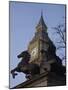 Big Ben and the Statue of Boudica, Westminster, London, England, United Kingdom, Europe-Amanda Hall-Mounted Photographic Print