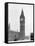 Big Ben and Westminister Bridge circa 1930-null-Framed Stretched Canvas