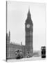 Big Ben and Westminister Bridge circa 1930-null-Stretched Canvas