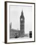 Big Ben and Westminister Bridge circa 1930-null-Framed Premium Photographic Print