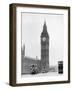 Big Ben and Westminister Bridge circa 1930-null-Framed Photographic Print