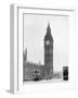 Big Ben and Westminister Bridge circa 1930-null-Framed Photographic Print