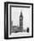 Big Ben and Westminister Bridge circa 1930-null-Framed Photographic Print