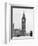 Big Ben and Westminister Bridge circa 1930-null-Framed Photographic Print