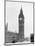 Big Ben and Westminister Bridge circa 1930-null-Mounted Photographic Print