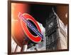 Big Ben and Westminster Station Underground - Subway Station Sign - City of London - UK - England-Philippe Hugonnard-Framed Photographic Print