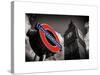 Big Ben and Westminster Station Underground - Subway Station Sign - City of London - UK - England-Philippe Hugonnard-Stretched Canvas