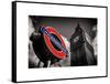 Big Ben and Westminster Station Underground - Subway Station Sign - City of London - UK - England-Philippe Hugonnard-Framed Stretched Canvas