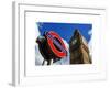 Big Ben and Westminster Station Underground - Subway Station Sign - City of London - UK - England-Philippe Hugonnard-Framed Art Print