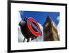 Big Ben and Westminster Station Underground - Subway Station Sign - City of London - UK - England-Philippe Hugonnard-Framed Art Print