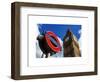 Big Ben and Westminster Station Underground - Subway Station Sign - City of London - UK - England-Philippe Hugonnard-Framed Art Print