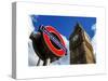 Big Ben and Westminster Station Underground - Subway Station Sign - City of London - UK - England-Philippe Hugonnard-Stretched Canvas