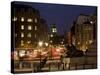 Big Ben and Whitehall from Trafalgar Square, London, England, United Kingdom, Europe-Charles Bowman-Stretched Canvas