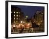 Big Ben and Whitehall from Trafalgar Square, London, England, United Kingdom, Europe-Charles Bowman-Framed Photographic Print