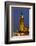 Big Ben at Dusk, London, England, United Kingdom-Charles Bowman-Framed Photographic Print