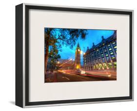 Big Ben at Dusk-Trey Ratcliff-Framed Photographic Print