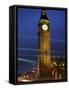 Big Ben at Night, London, UK-Peter Adams-Framed Stretched Canvas