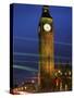 Big Ben at Night, London, UK-Peter Adams-Stretched Canvas