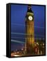 Big Ben at Night, London, UK-Peter Adams-Framed Stretched Canvas