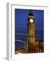 Big Ben at Night, London, UK-Peter Adams-Framed Photographic Print