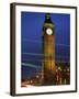 Big Ben at Night, London, UK-Peter Adams-Framed Photographic Print