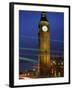 Big Ben at Night, London, UK-Peter Adams-Framed Photographic Print