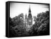 Big Ben - City of London - UK - England - United Kingdom - Europe - Black and White Photography-Philippe Hugonnard-Framed Stretched Canvas