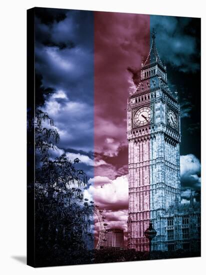 Big Ben - City of London - UK - England - United Kingdom - Europe - MultiColor-Tone Photography-Philippe Hugonnard-Stretched Canvas