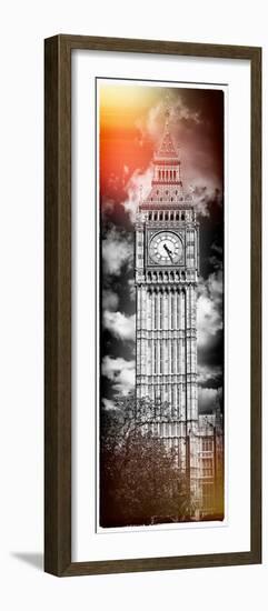 Big Ben - City of London - UK - England - United Kingdom - Europe - Photography Door Poster-Philippe Hugonnard-Framed Photographic Print