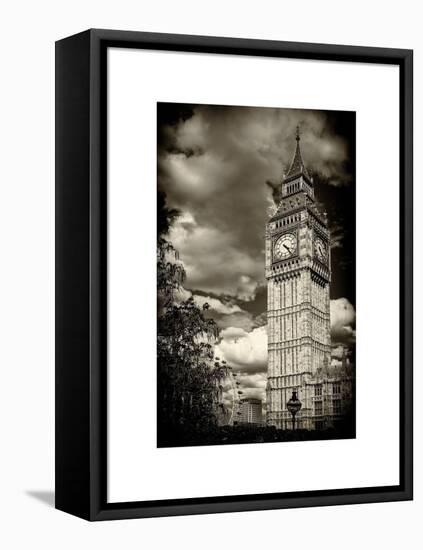 Big Ben - City of London - UK - England - United Kingdom - Europe-Philippe Hugonnard-Framed Stretched Canvas