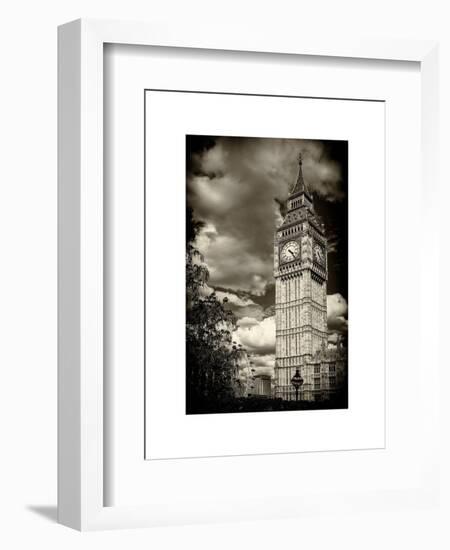 Big Ben - City of London - UK - England - United Kingdom - Europe-Philippe Hugonnard-Framed Art Print