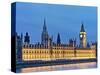 Big Ben Clock Tower and Houses of Parliament-Rudy Sulgan-Stretched Canvas