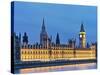 Big Ben Clock Tower and Houses of Parliament-Rudy Sulgan-Stretched Canvas