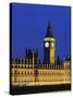 Big Ben Clock Tower and Houses of Parliament-Rudy Sulgan-Stretched Canvas