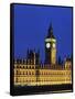 Big Ben Clock Tower and Houses of Parliament-Rudy Sulgan-Framed Stretched Canvas